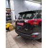 92506-A MOTODOR Фаркоп с оцинкованным шаром на Toyota RAV4 2013-2019. Необходима подрезка бампера. Тип шара: A. Нагрузки: 1500/75 кг, масса фаркопа 23 кг (без электрики в комплекте)