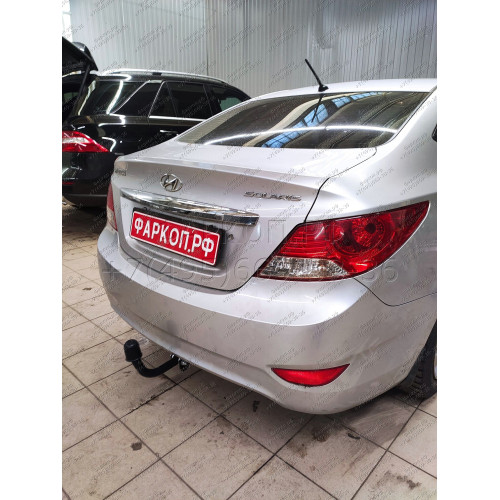 H219-A Лидер-плюс ТСУ для Hyundai Solaris седан 2010-2017 (необходима подрезка бампера), Kia Rio III седан 2011-2017 (необходима подрезка бампера), Kia Rio III хетчбек 2011-2017 (необходима подрезка бампера), Hyundai Solaris хетчбек 2010-2017 (без выреза 