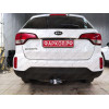 4258-A ORIS Фаркоп на Hyundai Santa Fe 2012-2018, Hyundai Grand Santa Fe 2013-2018, Kia Sorento 2012-2015, кроме Prime. Необходима подрезка бампера. Тип шара: A. Нагрузки: 2000/100 кг, масса фаркопа 19,7 кг (без электрики в комплекте)