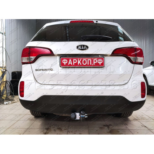 4258-A ORIS Фаркоп на Hyundai Santa Fe 2012-2018, Hyundai Grand Santa Fe 2013-2018, Kia Sorento 2012-2015, кроме Prime. Необходима подрезка бампера. Тип шара: A. Нагрузки: 2000/100 кг, масса фаркопа 19,7 кг (без электрики в комплекте)