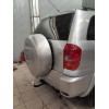 7831 Трейлер Фаркоп для Toyota RAV4 2000-2006, Chery Tiggo 2006-2011 без снятия и подрезки бампера. Тип шара: A. Нагрузки: 1200/60 кг, масса фаркопа 14 кг (без электрики в комплекте)