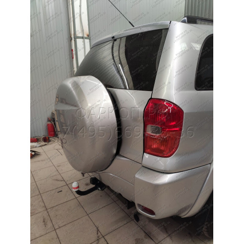 7831 Трейлер Фаркоп для Toyota RAV4 2000-2006, Chery Tiggo 2006-2011 без снятия и подрезки бампера. Тип шара: A. Нагрузки: 1200/60 кг, масса фаркопа 14 кг (без электрики в комплекте)