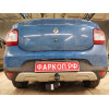 1433-AN ORIS Фаркоп на Renault Sandero Stepway 2014-2022, Renault Logan Stepway 2019-2022. Необходима подрезка бампера. Тип шара: A. Нагрузки: 1100/75 кг, масса фаркопа 15,8 кг (без электрики в комплекте)