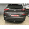 H103A GALIA Полностью оцинкованный фаркоп на Hyundai Tucson рестайл 2018-2021. Тип шара: A. Установка без выреза бампера. Нагрузки: 2200/100 кг, масса фаркопа 15,42 кг