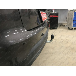 H103A GALIA Полностью оцинкованный фаркоп на Hyundai Tucson рестайл 2018-2021. Тип шара: A. Установка без выреза бампера. Нагрузки: 2200/100 кг, масса фаркопа 15,42 