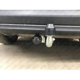 H103A GALIA Полностью оцинкованный фаркоп на Hyundai Tucson рестайл 2018-2021. Тип шара: A. Установка без выреза бампера. Нагрузки: 2200/100 кг, масса фаркопа 15,42 