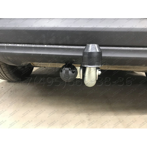 H103A GALIA Полностью оцинкованный фаркоп на Hyundai Tucson рестайл 2018-2021. Тип шара: A. Установка без выреза бампера. Нагрузки: 2200/100 кг, масса фаркопа 15,42 кг