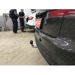H103A GALIA Полностью оцинкованный фаркоп на Hyundai Tucson рестайл 2018-2021. Тип шара: A. Установка без выреза бампера. Нагрузки: 2200/100 кг, масса фаркопа 15,42 
