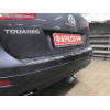 V052C GALIA Полностью оцинкованный фаркоп на Audi Q7 2006-2015, Porsche Cayenne 2002-2010, 2010-2018, Volkswagen Touareg 2002-2010, 2010-2018. Тип шара: C (горизонтальный съемный). Минимальная подрезка бампера. Нагрузки: 3500/140 кг, масса фаркопа 17,97 к
