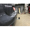 V052C GALIA Полностью оцинкованный фаркоп на Audi Q7 2006-2015, Porsche Cayenne 2002-2010, 2010-2018, Volkswagen Touareg 2002-2010, 2010-2018. Тип шара: C (горизонтальный съемный). Минимальная подрезка бампера. Нагрузки: 3500/140 кг, масса фаркопа 17,97 к