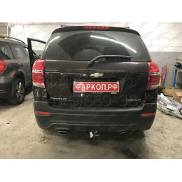 5270-A ORIS Фаркоп на Chevrolet Captiva 2013-2018 без выреза в бампере. Тип шара: A. Нагрузки: 2000/100 кг, масса фаркопа 16,5 кг (без электрики в комплекте)