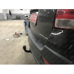 5270-A ORIS Фаркоп на Chevrolet Captiva 2013-2018 без выреза в бампере. Тип шара: A. Нагрузки: 2000/100 кг, масса фаркопа 16,5 кг (без электрики в комплекте)