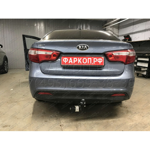H219-A Лидер-плюс ТСУ для Hyundai Solaris седан 2010-2017 (необходима подрезка бампера), Kia Rio III седан 2011-2017 (необходима подрезка бампера), Kia Rio III хетчбек 2011-2017 (необходима подрезка бампера), Hyundai Solaris хетчбек 2010-2017 (без выреза 