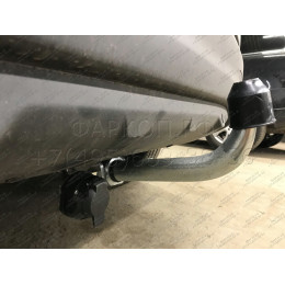 N054C GALIA Полностью оцинкованный фаркоп на Nissan Qashqai 2007-2014 (невидимый вырез бампера), Nissan Qashqai 2, в т.ч. Qashqai +2 2014-2021 (без подрезки бампера). Тип шара: 