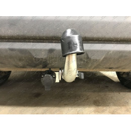 N054C GALIA Полностью оцинкованный фаркоп на Nissan Qashqai 2007-2014 (невидимый вырез бампера), Nissan Qashqai 2, в т.ч. Qashqai +2 2014-2021 (без подрезки бампера). Тип шара: 