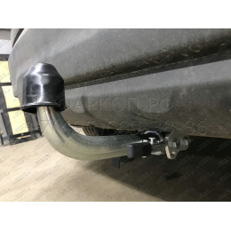 N054C GALIA Полностью оцинкованный фаркоп на Nissan Qashqai 2007-2014 (невидимый вырез бампера), Nissan Qashqai 2, в т.ч. Qashqai +2 2014-2021 (без подрезки бампера). Тип шара: 
