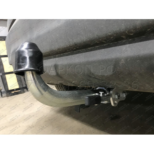 N054C GALIA Полностью оцинкованный фаркоп на Nissan Qashqai 2007-2014 (невидимый вырез бампера), Nissan Qashqai 2, в т.ч. Qashqai +2 2014-2021 (без подрезки бампера). Тип шара: C (горизонтальный съемный). Невидимый вырез бампера. Нагрузки: 1800/100 кг, ма