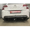 2635-A ORIS Фаркоп на Citroen C4 хетчбек 2011-2018, Citroen DS4 2011-2018. Необходима подрезка бампера. Тип шара: A. Нагрузки: 1100/75 кг, масса фаркопа 17 кг (без электрики в комплекте)