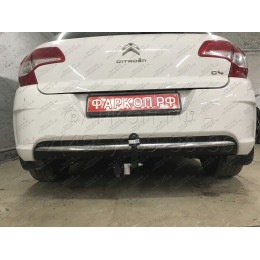 2635-A ORIS Фаркоп на Citroen C4 хетчбек 2011-2018, Citroen DS4 2011-2018. Необходима подрезка бампера. Тип шара: A. Нагрузки: 1100/75 кг, масса фаркопа 17 кг (без электрик