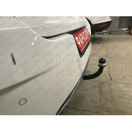 2635-A ORIS Фаркоп на Citroen C4 хетчбек 2011-2018, Citroen DS4 2011-2018. Необходима подрезка бампера. Тип шара: A. Нагрузки: 1100/75 кг, масса фаркопа 17 кг (без электрик