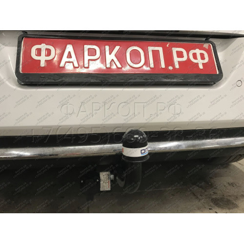 2635-A ORIS Фаркоп на Citroen C4 хетчбек 2011-2018, Citroen DS4 2011-2018. Необходима подрезка бампера. Тип шара: A. Нагрузки: 1100/75 кг, масса фаркопа 17 кг (без электрики в комплекте)