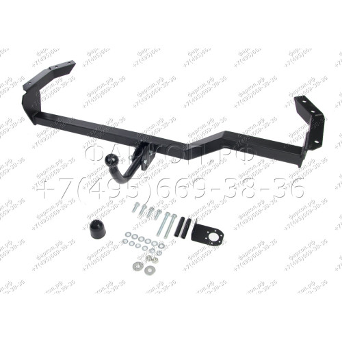 H.T75.A HALTY Фаркоп на Toyota Voxy 4WD 2001-2007, Toyota Noah 4WD 2001-2007 без подрезки бампера. Тип шара: A. Нагрузки: 750/75 кг, масса фаркопа 15,8 кг