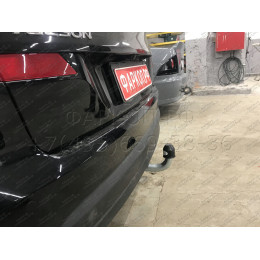 H103A GALIA Полностью оцинкованный фаркоп на Hyundai Tucson рестайл 2018-2021. Тип шара: A. Установка без выреза бампера. Нагрузки: 2200/100 кг, масса фаркопа 15,42 