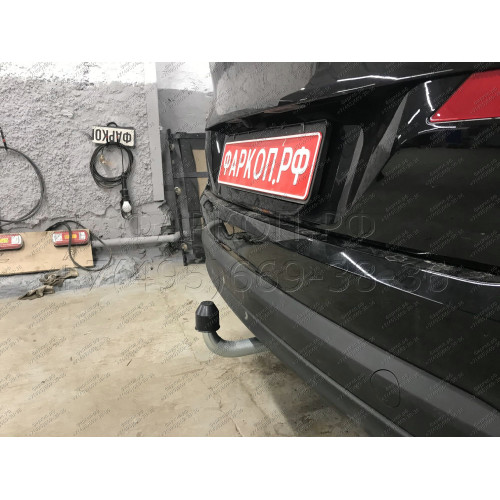 H103A GALIA Полностью оцинкованный фаркоп на Hyundai Tucson рестайл 2018-2021. Тип шара: A. Установка без выреза бампера. Нагрузки: 2200/100 кг, масса фаркопа 15,42 кг