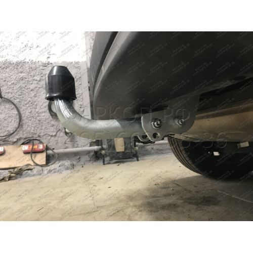 H103A GALIA Полностью оцинкованный фаркоп на Hyundai Tucson рестайл 2018-2021. Тип шара: A. Установка без выреза бампера. Нагрузки: 2200/100 кг, масса фаркопа 15,42 кг