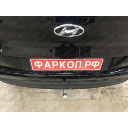 H103A GALIA Полностью оцинкованный фаркоп на Hyundai Tucson рестайл 2018-2021. Тип шара: A. Установка без выреза бампера. Нагрузки: 2200/100 кг, масса фаркопа 15,42 