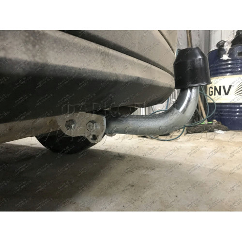 H103A GALIA Полностью оцинкованный фаркоп на Hyundai Tucson рестайл 2018-2021. Тип шара: A. Установка без выреза бампера. Нагрузки: 2200/100 кг, масса фаркопа 15,42 кг
