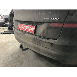 H103A GALIA Полностью оцинкованный фаркоп на Hyundai Tucson рестайл 2018-2021. Тип шара: A. Установка без выреза бампера. Нагрузки: 2200/100 кг, масса фаркопа 15,42 