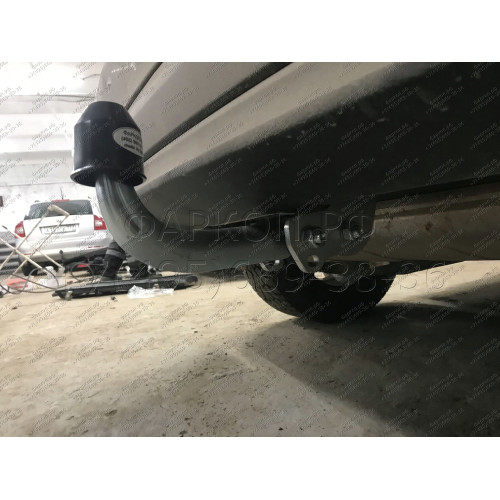 H103A GALIA Полностью оцинкованный фаркоп на Hyundai Tucson рестайл 2018-2021. Тип шара: A. Установка без выреза бампера. Нагрузки: 2200/100 кг, масса фаркопа 15,42 кг