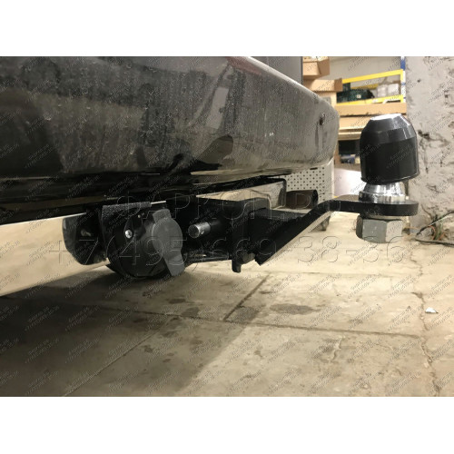 FA 0951-E(N) Бизон Фаркоп с хромированной накладкой на Honda Element 2003-2011 без подрезки бампера. Тип шара: E (легкосъемный шар под квадрат). Нагрузки: 2500/120 кг. Не комплектуется электрикой