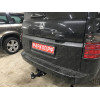 FA 0951-E(N) Бизон Фаркоп с хромированной накладкой на Honda Element 2003-2011 без подрезки бампера. Тип шара: E (легкосъемный шар под квадрат). Нагрузки: 2500/120 кг. Не комплектуется электрикой