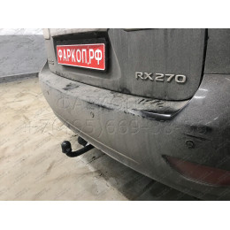 3073-A ORIS Фаркоп на Lexus RX350 2009-2015. Необходима подрезка бампера. Тип шара: A. Нагрузки: 1500/75 кг, масса фаркопа 20,7 кг (без электрики в комплекте)
