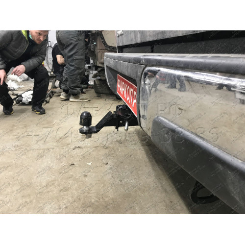 FA 0996-E Бизон Фаркоп на Isuzu D-MAX 2012-2021 без подрезки бампера. Тип шара: E (легкосъемный шар под квадрат). Нагрузки: 3500/120 кг. Не комплектуется электрикой