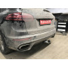 V052C GALIA Полностью оцинкованный фаркоп на Audi Q7 2006-2015, Porsche Cayenne 2002-2010, 2010-2018, Volkswagen Touareg 2002-2010, 2010-2018. Тип шара: C (горизонтальный съемный). Минимальная подрезка бампера. Нагрузки: 3500/140 кг, масса фаркопа 17,97 к