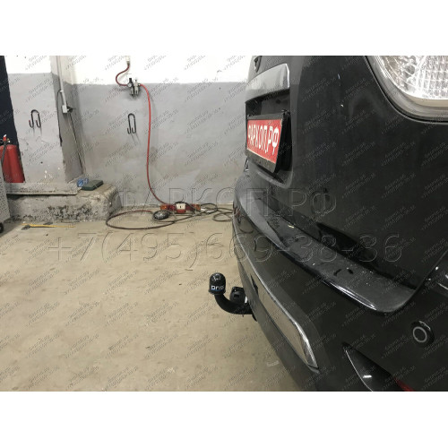 4375-A ORIS Распродажа! Фаркоп на Nissan Pathfinder R52 2014-2021. Необходима подрезка бампера. Тип шара: A. Нагрузки: 1250/75 кг, масса фаркопа 25,6 кг (без электрики в комплекте)