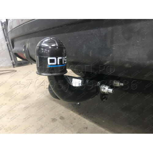 4375-A ORIS Распродажа! Фаркоп на Nissan Pathfinder R52 2014-2021. Необходима подрезка бампера. Тип шара: A. Нагрузки: 1250/75 кг, масса фаркопа 25,6 кг (без электрики в комплекте)