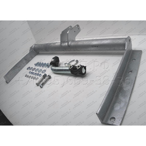 J001A GALIA Полностью оцинкованный фаркоп на Jeep Grand Cherokee ZJ 1992-1998. Тип шара: A. Установка без снятия и выреза бампера. Нагрузки: 3500/125 кг, масса фаркопа 21 кг
