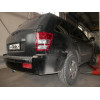 J006A GALIA Полностью оцинкованный фаркоп на Jeep Grand Cherokee WK 2005-2010, Jeep Commander 2006-2010. Подрозетник убирается за бампер. Тип шара: A. Требуется минимальная подрезка бампера. Нагрузки: 3500/150 кг, масса фаркопа 8,92 кг