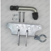 J006A GALIA Полностью оцинкованный фаркоп на Jeep Grand Cherokee WK 2005-2010, Jeep Commander 2006-2010. Подрозетник убирается за бампер. Тип шара: A. Требуется минимальная подрезка бампера. Нагрузки: 3500/150 кг, масса фаркопа 8,92 кг