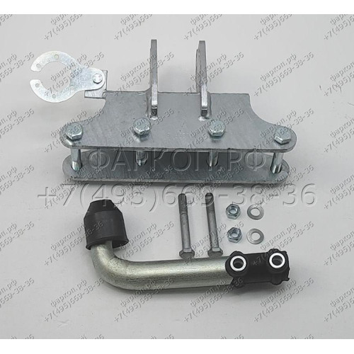 J006A GALIA Полностью оцинкованный фаркоп на Jeep Grand Cherokee WK 2005-2010, Jeep Commander 2006-2010. Подрозетник убирается за бампер. Тип шара: A. Требуется минимальная подрезка бампера. Нагрузки: 3500/150 кг, масса фаркопа 8,92 кг