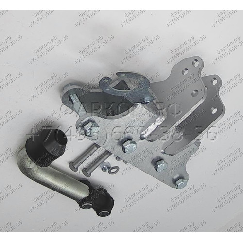 J006A GALIA Полностью оцинкованный фаркоп на Jeep Grand Cherokee WK 2005-2010, Jeep Commander 2006-2010. Подрозетник убирается за бампер. Тип шара: A. Требуется минимальная подрезка бампера. Нагрузки: 3500/150 кг, масса фаркопа 8,92 кг