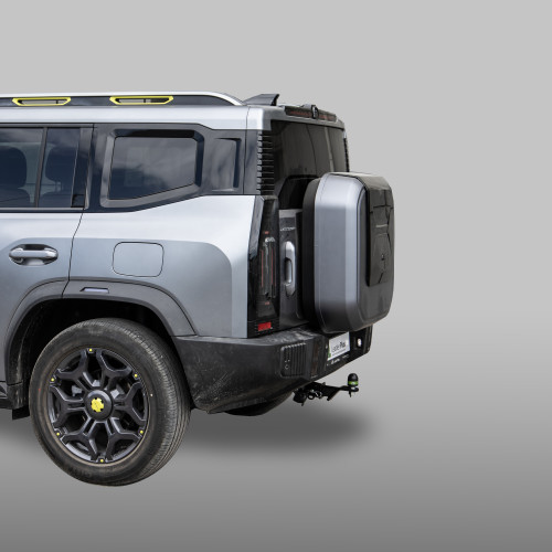 J203-E Лидер-плюс ТСУ для Jetour T2 2024- без выреза бампера. Тип шара: E. Нагрузки: 1200/50 кг, масса фаркопа 16,7 кг (без электрики в комплекте)