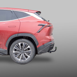 J204-A Лидер-плюс ТСУ для Jetour Dashing 2023- без снятия и выреза бампера. Тип шара: A. Нагрузки: 1000/75 кг (без электрики в комплекте)