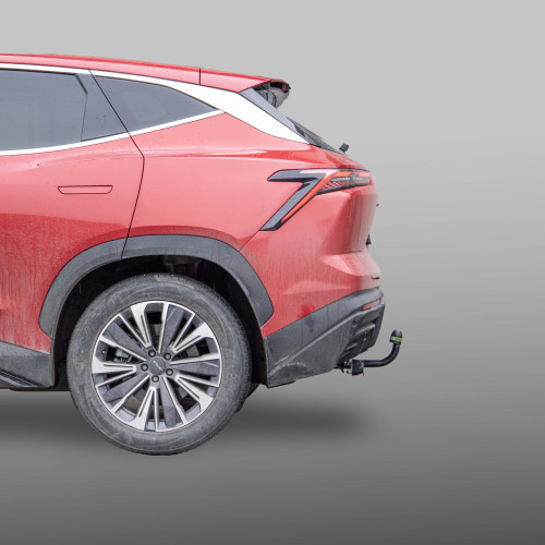 J204-A Лидер-плюс ТСУ для Jetour Dashing 2023- без снятия и выреза бампера. Тип шара: A. Нагрузки: 1000/75 кг (без электрики в комплекте)