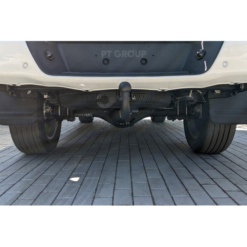 JCE-23-991422.00 PT GROUP Фаркоп на JAC T8 2023-, Sollers ST6 2023- без снятия и подрезки бампера. Тип шара: AV (вертикально съемный с ключом). Нагрузки: 3500/140 кг, масса фаркопа 29,8 кг (без электрики в комплекте)