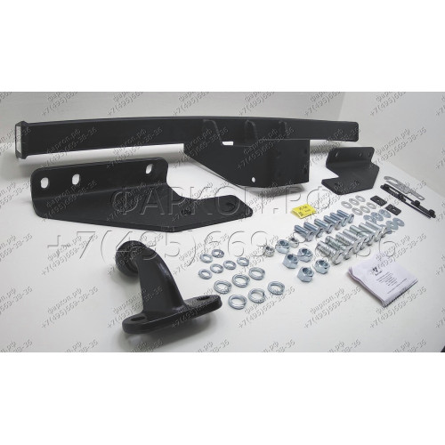 JC 04 AVTOS Фаркоп на JAC T9 2024-, Sollers ST9 2025- без снятия и подрезки бампера. Тип шара: A. Нагрузки: 2000/100 кг, масса фаркопа 20 кг (без электрики в комплекте)